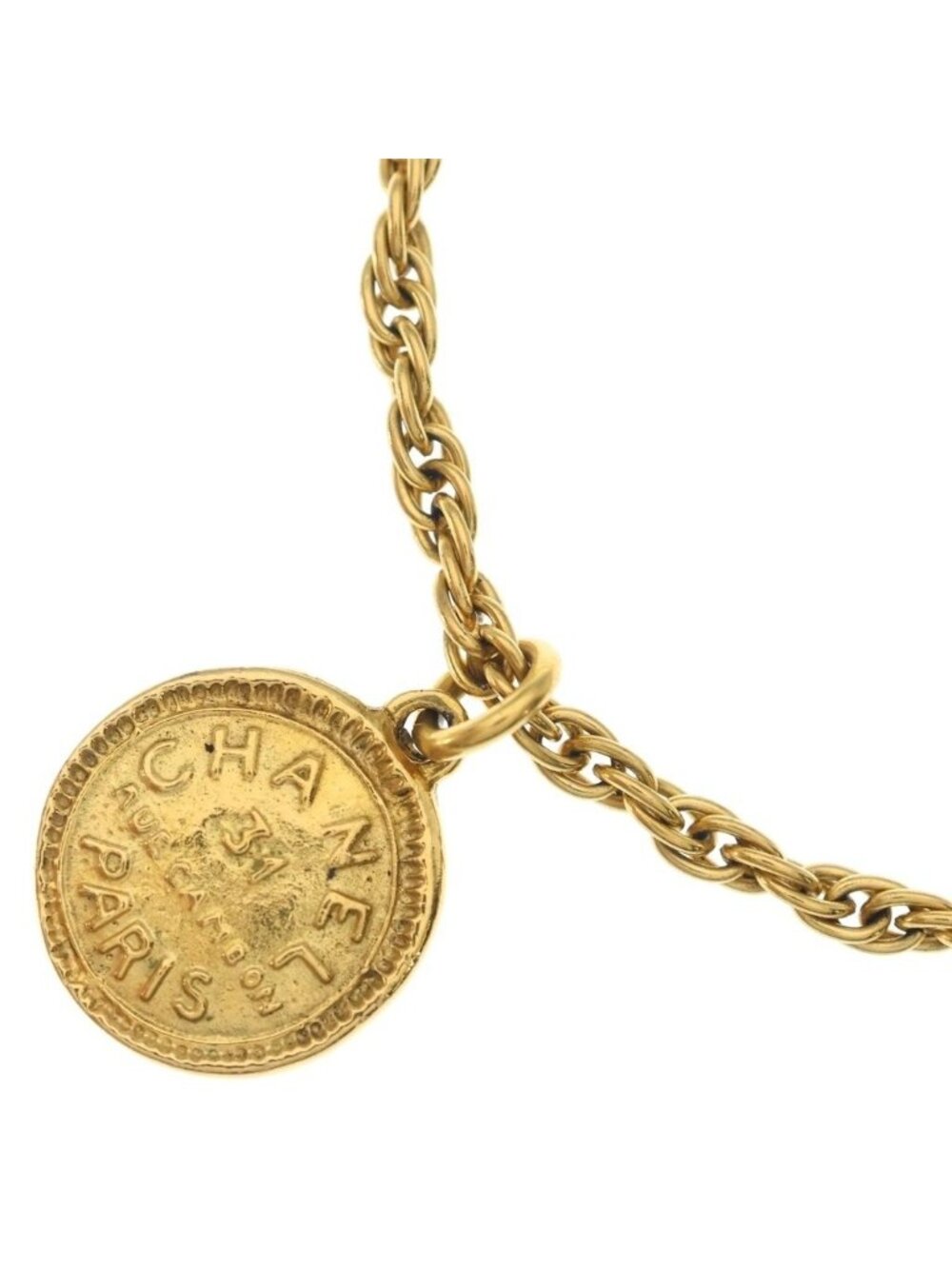 Chanel Cambon Coin Necklace
